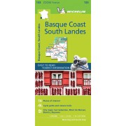 133 Basque Coast South Landes Michelin